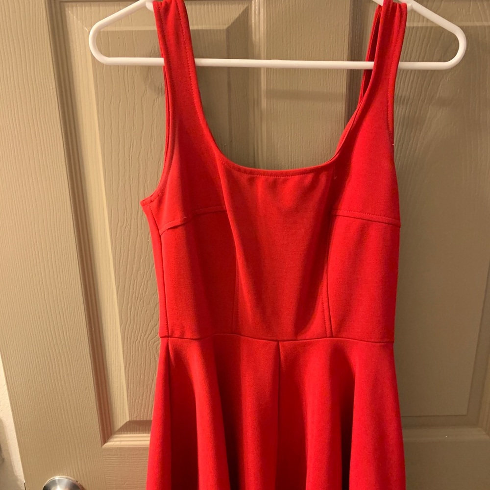Red dress